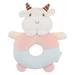 1pc Baby Pacifying Towel Cattle Shaped Appeasing Toy Newborn Saliva Towel