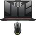 ASUS TUF Gaming A17 Gaming/Entertainment Laptop (AMD Ryzen 7 7735HS 8-Core 17.3in 144Hz Full HD (1920x1080) GeForce RTX 4050 Win 11 Pro) with TUF Gaming M3