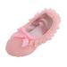 B91xZ Sneakers for Girls Toddler Shoes Children Shoes Dance Shoes Warm Dance Ballet Performance Indoor Shoes Yoga Dance Shoes Pink Sizes 10