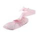 B91xZ Sneakers for Girls Toddler Shoes Children Dance Shoes Strap Ballet Shoes Toes Indoor Yoga Training Shoes Pink Sizes 2.5
