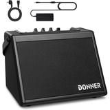 Donner Mini Electric Drum Amp 20W Portable Bluetooth Keyboard Amplifier for Home Practice DDA-20