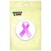 Breast Cancer Pink Ribbon Pinback Button Pin Badge