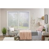 2-inch White Cordless Plantation Vinyl Blind (72-inches Long) 50 - 59 Inches 58W x 72L