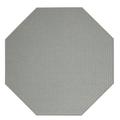 Furnish My Place Abstract Contemporary Geometrical Framed View Square Modern Plush Two Tone Pattern Rug| Pet & Kids Friendly| Great for Events Wedding | Made in USA - Framed Grey 11 Octagon Area Rug