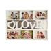 Collage Picture Frame Love Photo Frame Displays Six 6 inch Pictures