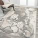 JONATHAN Y JONATHAN Y Giglio Abstract Marbled Modern Area Rug 5 X 8 - Gray/Cream