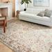 Alexander Home Madison Persian Area Rug Ivory / Rust 9 3 x 12 10 9 x 12 Indoor Living Room Bedroom Dining Room Bohemian & Eclectic Persian