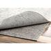 Non-slip Grey Noise Reducing Carpet Mat Rug Pad for Hard Floors 4 x 9 6 x 9 5 x 8 Rectangle