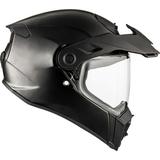CKX Atlas Motorcycle Helmet Single Shield Quick Release Proclip Solid Black - Small - 514812