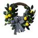 Simulation Lemon Wreath Artificial Wreath Simulation Lemon Fruit Rattan Wreath