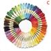 (50 colors) 24/100/50 Cross Stitch Cotton Embroidery Thread Floss Sewing Skeins Craft