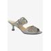 Wide Width Women's Francie Dress Shoes by J. Renee® in Silver (Size 9 W)
