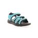 Women's Travelactiv Adventure Sandal by Propet in Teal (Size 10 N)