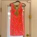 Lilly Pulitzer Dresses | Lily Pulitzer Gorgeous Dress Excellent Preloved Condition! Color Bursts | Color: Green/Pink | Size: 8