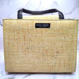 Kate Spade Bags | Kate Spade Burlap Bag | Color: Brown/Cream | Size: Os