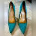 Kate Spade Shoes | Kate Spade Blue Suede Shoes | Color: Blue | Size: 8