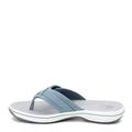 Clarks Damen Breeze Sea Flipflop, blau grau Synthetik, 42 EU