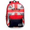 Pepe Jeans Calvin Backpack Adaptable to Trolley Multicoloured 32x44x15 cms Polyester 21.12L