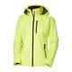 Helly Hansen W Crew Hooded Jacket S Sunny Lime