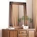 Loon Peak® Erah Wall Mirror Wood in Brown | 28 H x 20 W x 1.4 D in | Wayfair D79D9DC4294B4F1EADEC208DCAAD6AA3