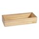 Sigel Holz-Stifteschale, 17.5x5.5x4 cm
