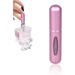 Mini Perfume Refillable Travel Atomizer Portable Perfume Spray Bottle Travel Perfume Scent Pump Case Fragrance Empty Spray Bottle for Traveling and Outgoing 5ml (Pink)