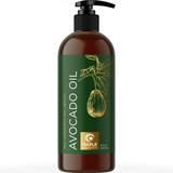 Avocado Oil for Hair and Skin - Maple Holistics Natural Avocado Oil for Face - Moisturizer for Oily Skin - Hair and Carrier Oil for Essential Oils - 16 fl oz