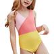 B91xZ Girls Plus Size Swimsuit Swimsuit Piece One Set matching Bikini Swimwear CuteColor Holiday Girls Bathing Girls Swimwear Pink Sizes 140