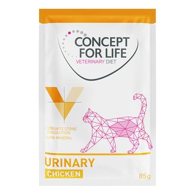 48x85g Urinary Huhn Cats Concept for Life Veterinary Diet Katzenfutter nass