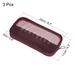 Mesh Toiletry Bags, Mesh Makeup Cosmetic Bags Mesh Zipper Pouch Portable for Home Travel Accessories