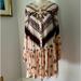 Free People Dresses | Free People From Your Heart Tunic Sz M | Color: Brown/Pink | Size: M