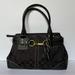 Coach Bags | Coach Hampton 10507 Signature Black Jacquard Satchel Handbag | Color: Black | Size: Os