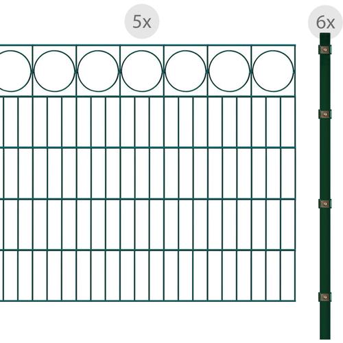 „ARVOTEC Zaun „“Ring““ Zaunelemente 103 cm, 10 m Gr. H/L: 100 cm x 10 m H/L: 100 cm, grün Zaunelemente“