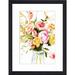 Etta Avenue™ Loose Arrangement I by Victoria Borges - Picture Frame Painting Paper in White | 24"H x 36"W | Wayfair