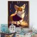 Red Barrel Studio® Cute Little Corgi Dog - Print on Canvas in Brown/White | 20 H x 12 W x 1 D in | Wayfair 8AD3824C07D1486186D79AB5B25B6072