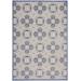 "Nourison Blue/Grey Aloha Area Rug 7'10"" x 10'6"" - Nourison 99446168412"