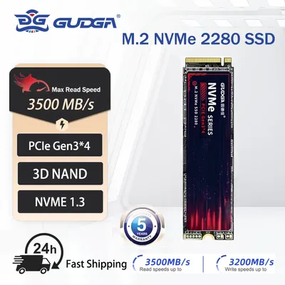 GUDGA-Disque dur interne SSD NVcloser M.2 128x4 256 Go 512 Go 3.0 Go 1 To PCIe 2280x4 pour