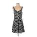 1.State Casual Dress - A-Line Scoop Neck Sleeveless: Black Dresses - Women's Size Small