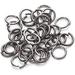 4mm/5mm/6mm/7mm/8mm/10mm/12mm/16mm Metal Split Antique Brass/Gunmetal/Silver Metal Jump Rings for DIY Craft - 150g/pack (Gunmetal 10mm)