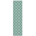 Tapis en vinyl vert 50x200 cm