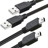 PS3 Controller Cord ã€�2 Pack 10ftã€‘ PS3 Charger Cable for Sony Playstation 3 / PS-3 Slim SixAxis Controller PS3