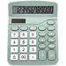 Mint Green Grey 12-Digit Solar Scientific Calculator Desktop Financial Office Computer Calculators Large