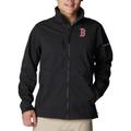 Men's Columbia Black Boston Red Sox Ascender II Full-Zip Jacket