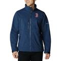 Men's Columbia Navy Boston Red Sox Ascender II Full-Zip Jacket