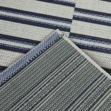 Trevor Modern Striped Area Rug