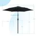 Bonosuki 7.5-foot Waterproof Sunshade Canopy Patio Umbrella Royal Blue