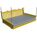 Kunkle Holdings LLC Pine 75 Royal English Garden Swingbed Canary Yellow