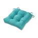 Havenside Home Driftwood 20-inch Square Outdoor Chair Cushion by - 20w x 20l Teal