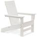 Havenside Home Hawkesbury Recycled Plastic Modern Adirondack Chair by - 33.5 x 29 White