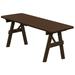 Kunkle Holdings LLC Pine 6 Traditional Picnic Table Walnut Stain